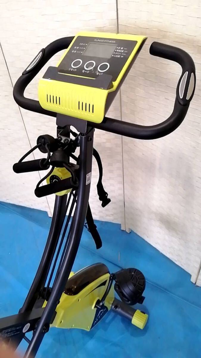 ［現地引き取り歓迎］ALINCO FITNESS フィットネスバイク コンフォートバイクⅡ AFB4309G ルームバイク ダイエット器具千葉県 ゆの画像3