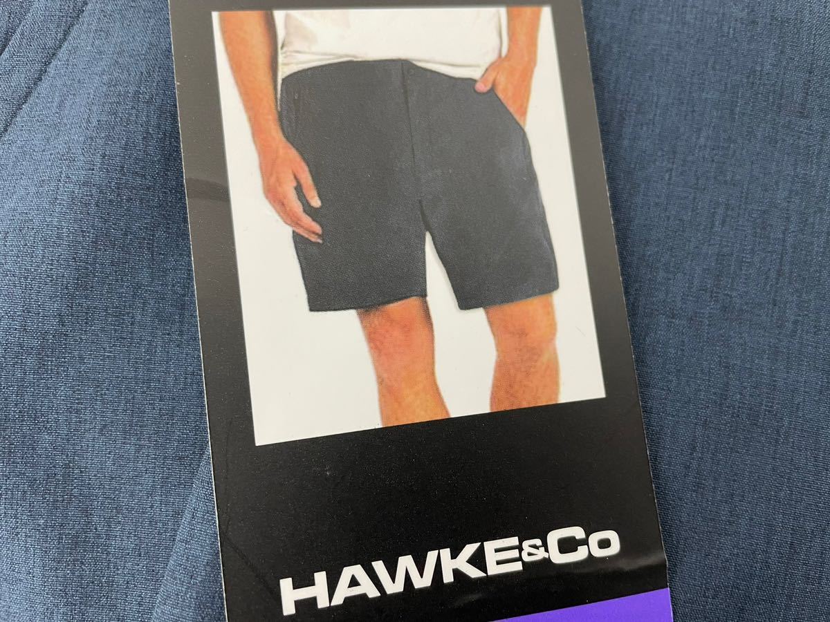 新品■HAWKE＆Co メンズ ハーフパンツ W30 ショートパンツ ネイビー _画像6