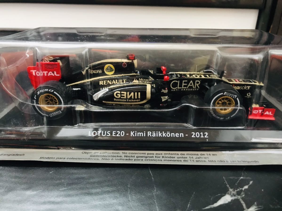 в Японии не продается большой шкала F1 коллекция Lotus E20 Kimi lai коннектор n der Goss чай niDeAGOSTINI 1/24 конечный продукт 