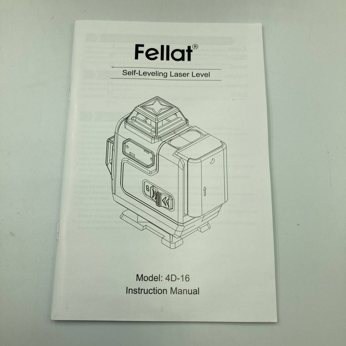 【未検品】FELLAT レーザー墨出し器 4x360° グリーンレーザー フルライン レーザーレベル/Y16082-M2の画像2