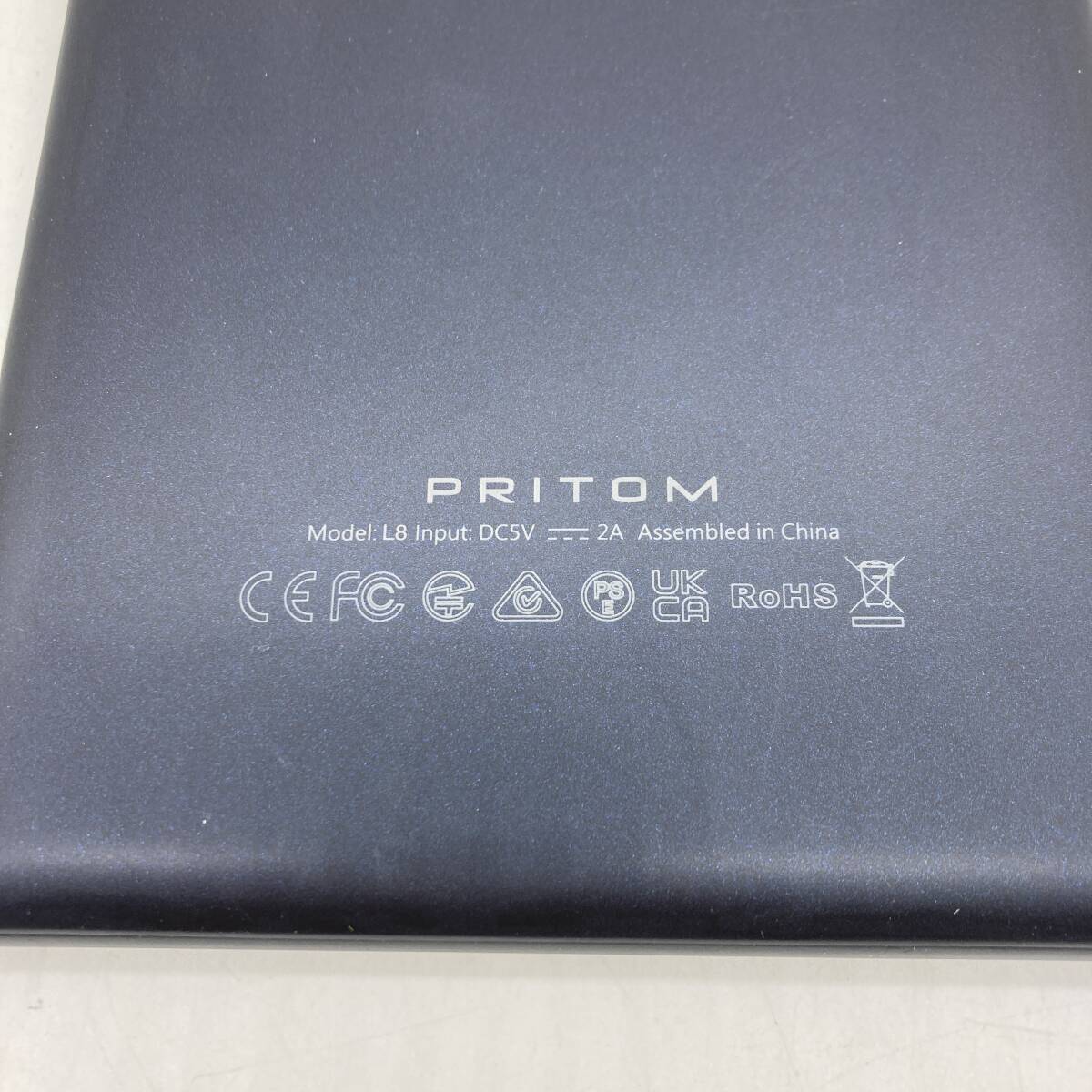 【通電確認済】PRITOM L8 TronPad タブレット 8インチ Android10 /Y16162-B2の画像5