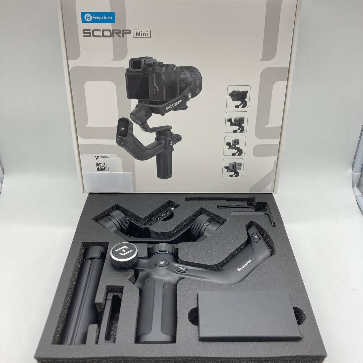 【ジャンク】FeiyuTech SCORP Mini ミラーレス カメラ スタビライザー /Y16259-F1
