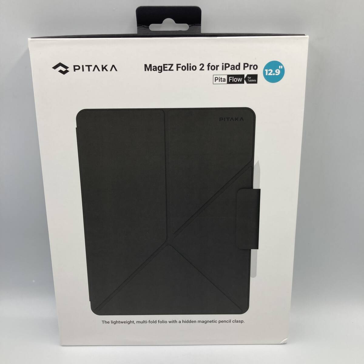 PITAKA iPad Pro 12.9 ケース タブレットスタンド 磁気吸着 超スリム 軽量 /Y16453-O2の画像1