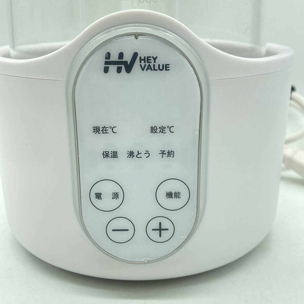 【通電のみ確認済】HEYVALUE 調乳ポット 電気ケトル 電気ポット 温度調節 保温機能付き プリセット 大容量 1.2L /Y16670-A3の画像7