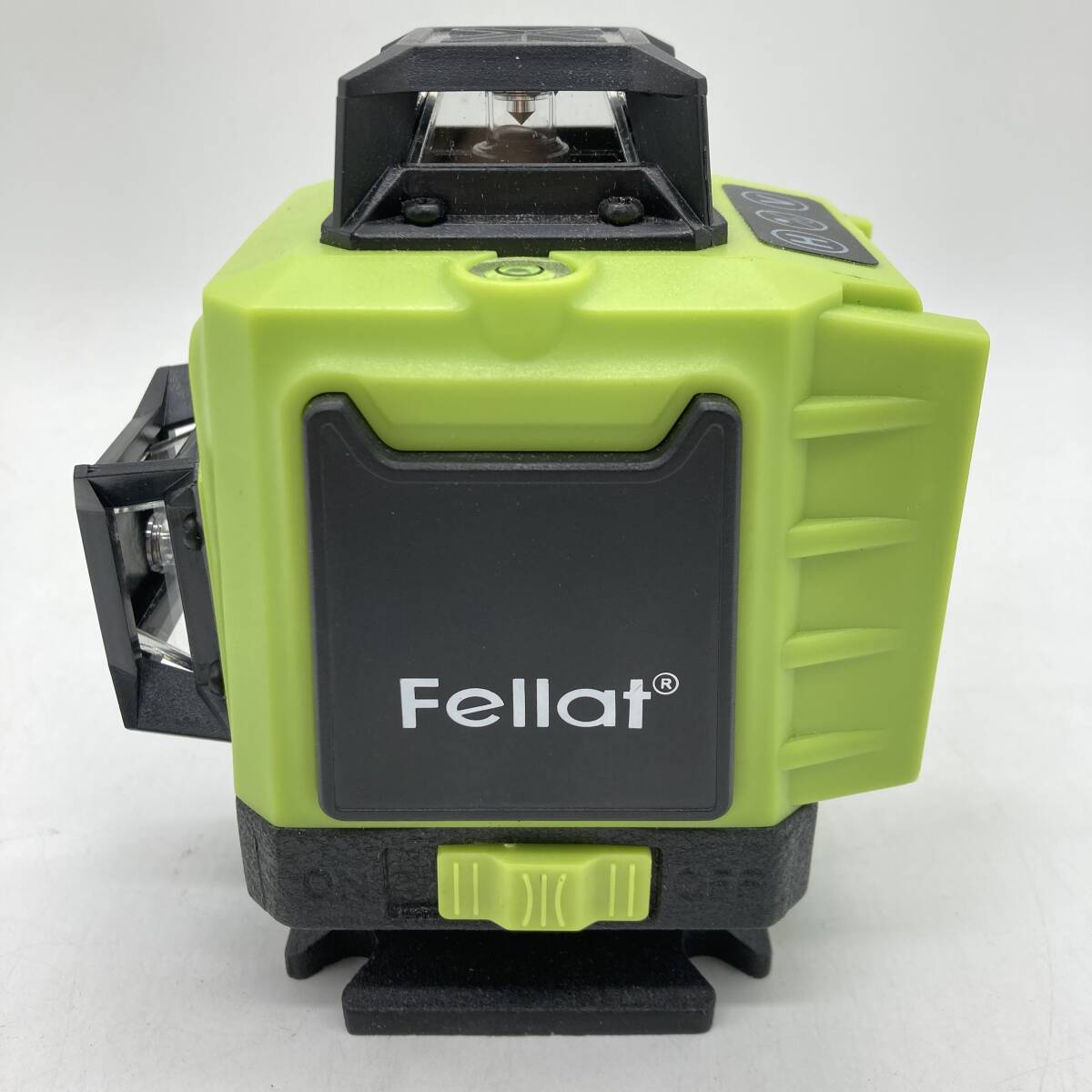 【通電のみ確認済】FELLAT レーザー墨出し器 グリーンレーザー 4x360° /Y16689-A1_画像2