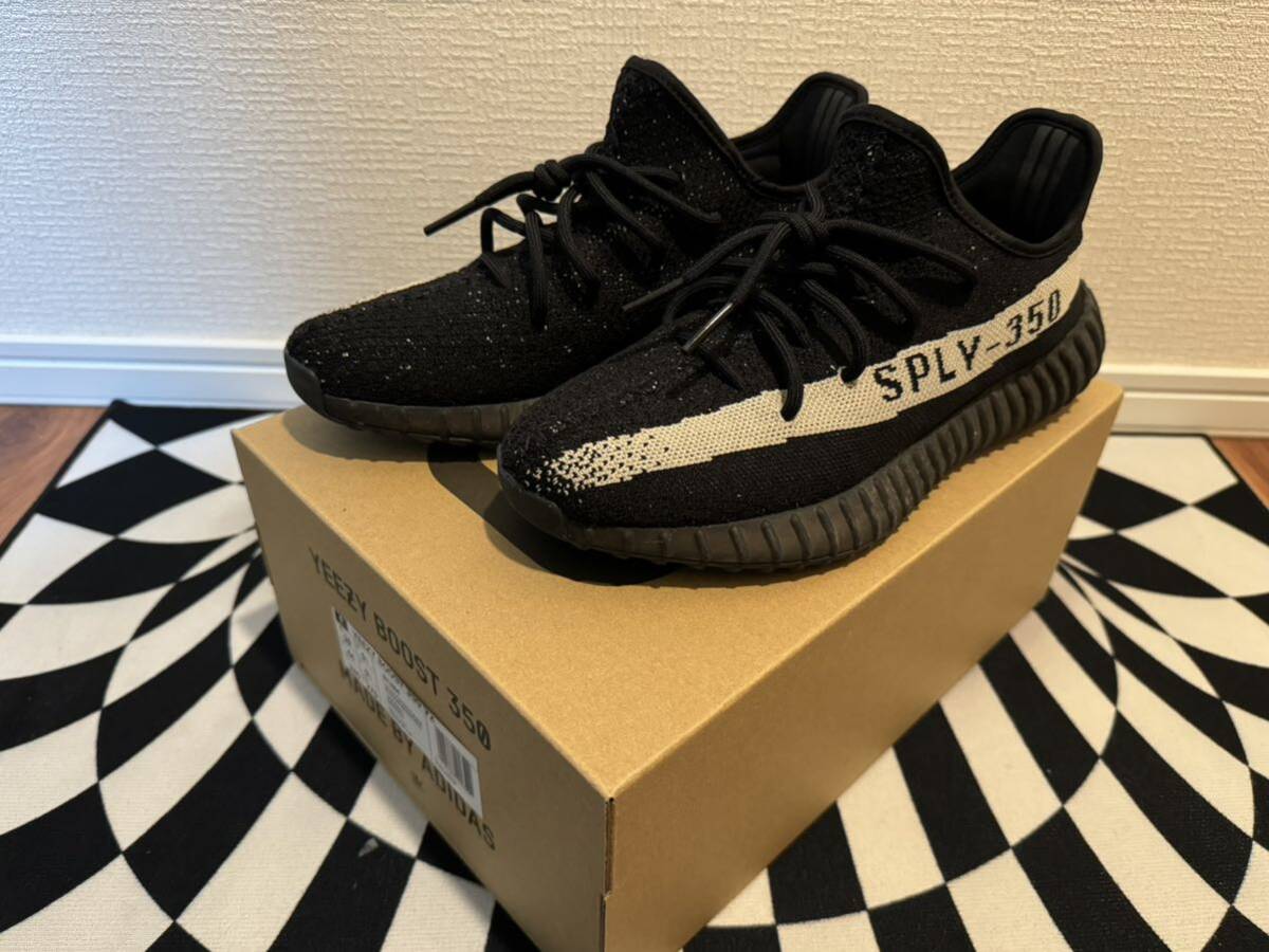 adidas yeezy boost 350 v2 コアブラック　ココア　オレオ　28cm_画像1