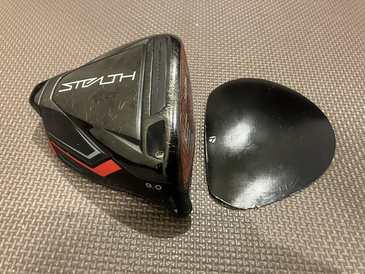  ジャンク品 TaylorMade STEALTH ドライバー 9.0 ヘッド テーラーメイド ステルス_画像2