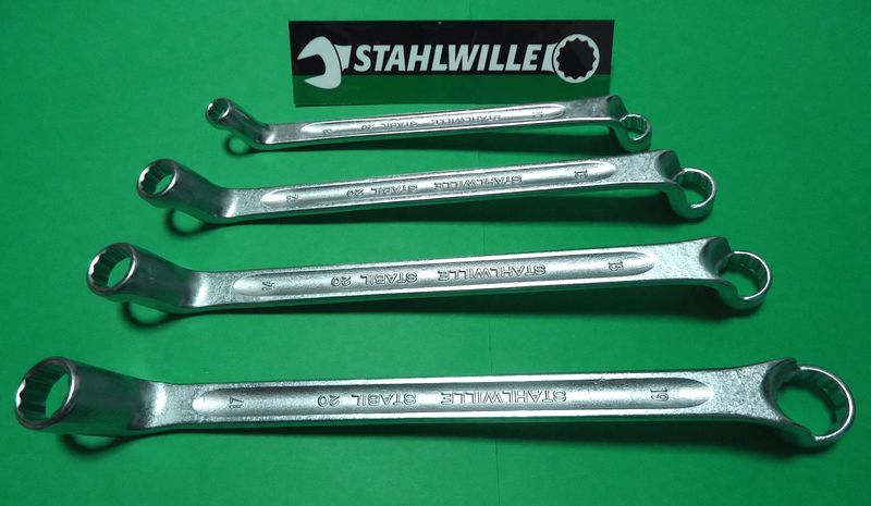 Stahlwille スタビレー 75° 20シリーズ ディープオフセット メガネレンチ 4pc 20/4_画像2