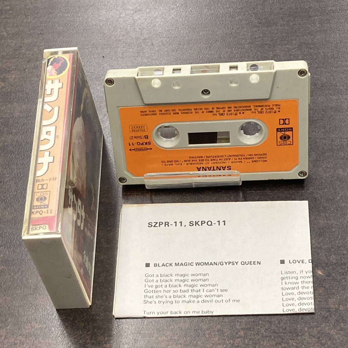 1802M サンタナ 全曲集 BEST HIT カセットテープ / SABTANA Cassette Tape_画像3