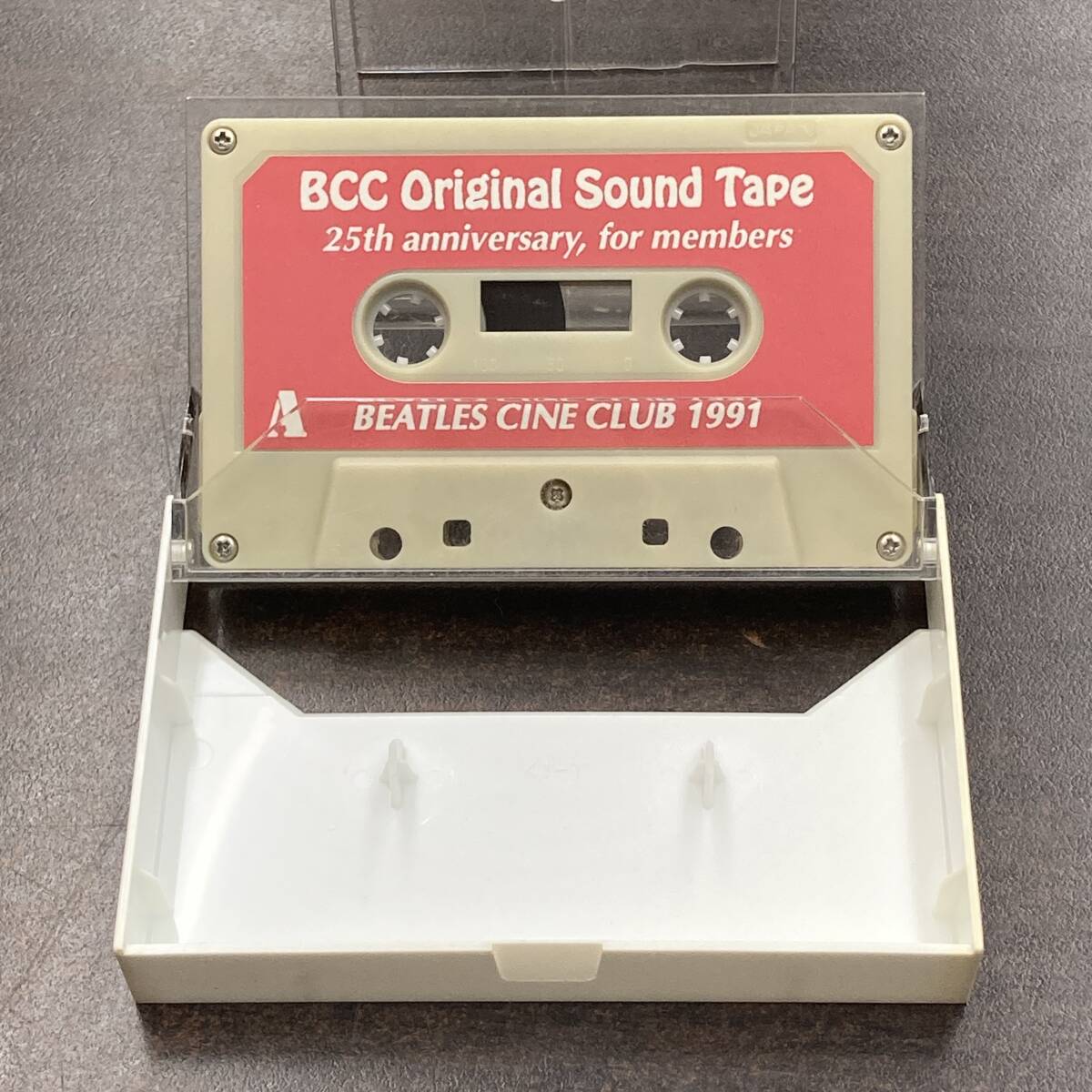 1815M ビートルズ BCC Original Sound Tape 25th anniversary CINE CLUB 1991 カセットテープ / BEATLES Cassette Tape_画像3