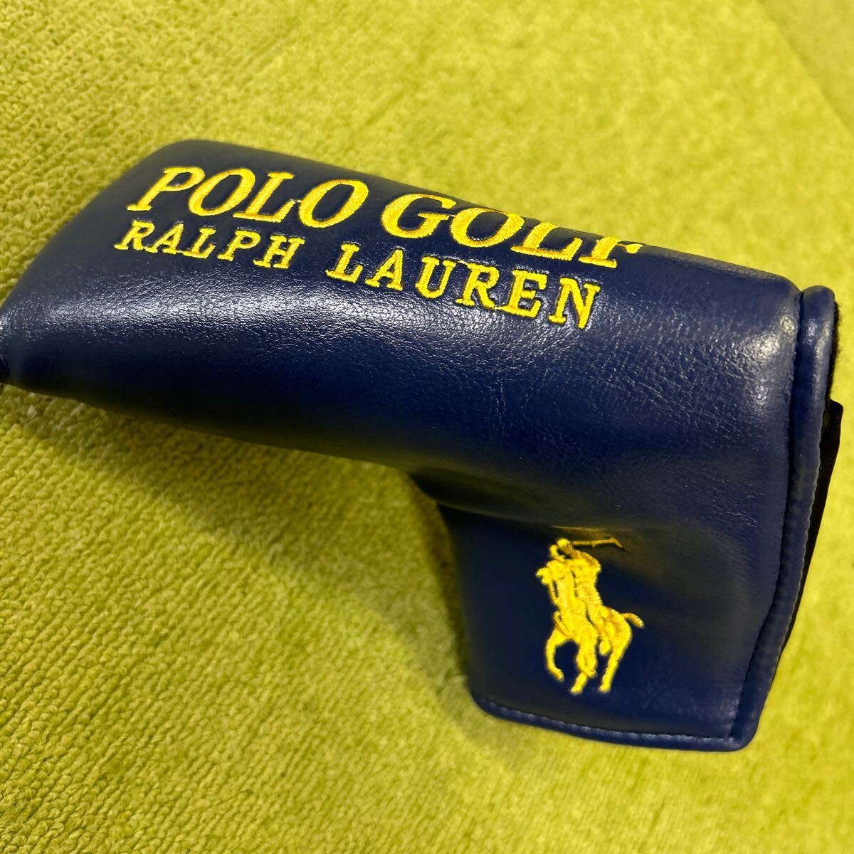 2912 未使用品 POLO GOLF RALPH LAUREN パターヘッドカバー