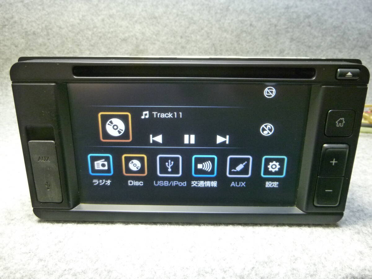 ダイハツ 純正 86180-B2860 ディスプレイ オーディオ 6.2型 モニター付 2DIN DVD、CD、USB、AUX 動確済の画像2