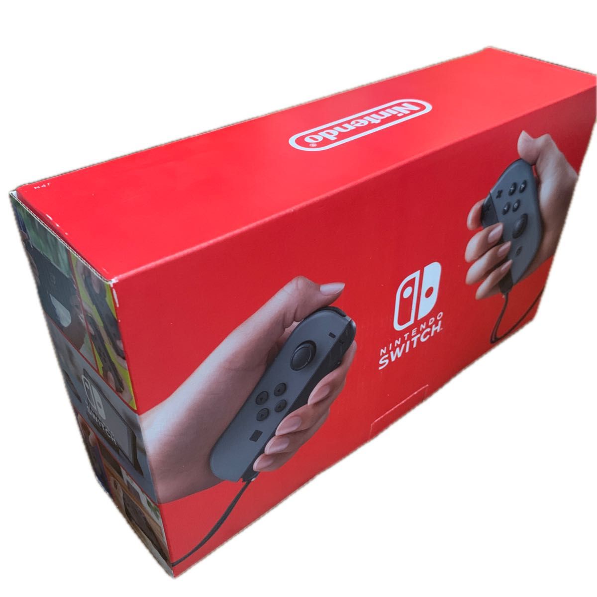 ニンテンドースイッチ 任天堂 Switch グレー バッテリー強化版 Joy-Con 