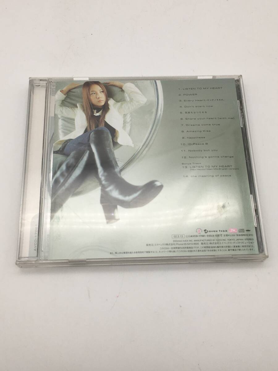 【2004】CD BoA LISTEN TO MY HEART 【782101000082】_画像2
