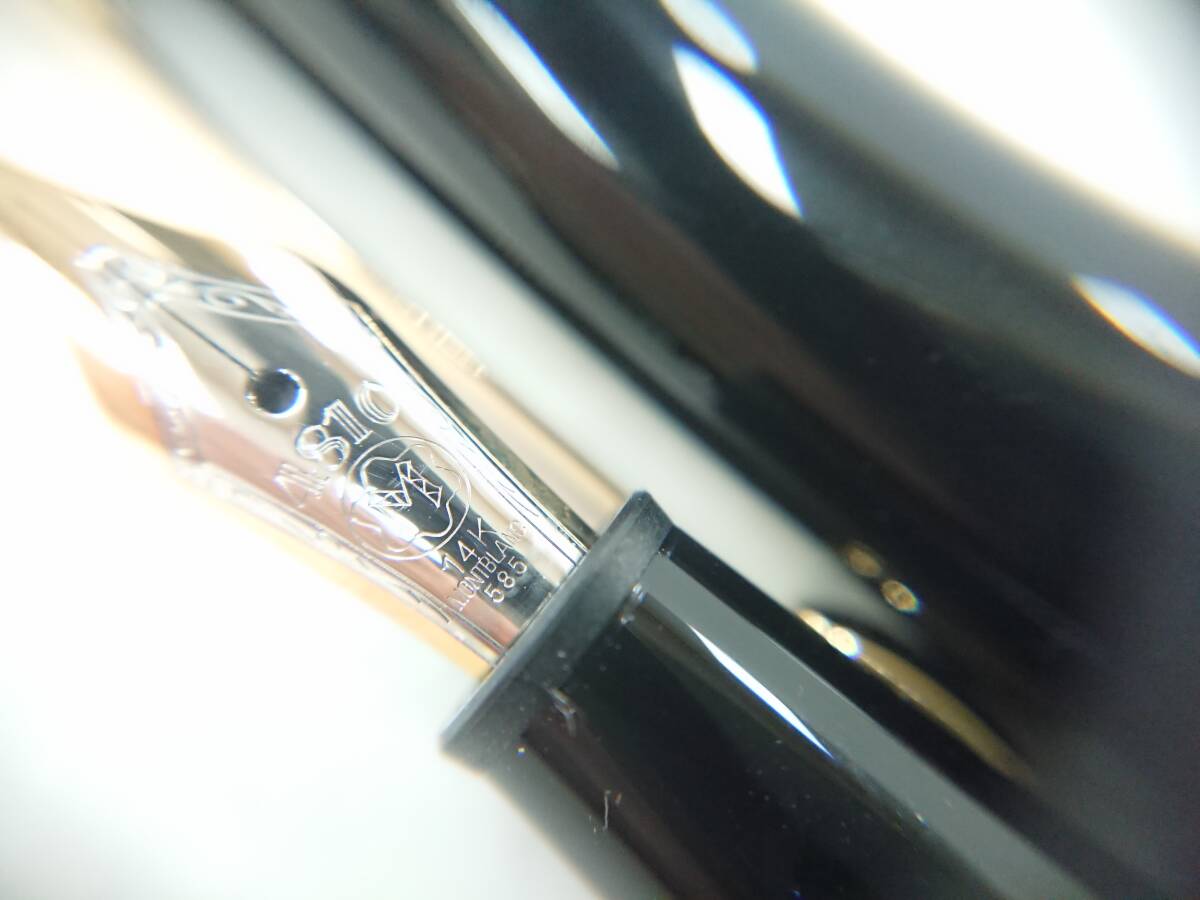 未使用 MONTBLANC 万年筆 モンブラン マイスターシュテュック 14K-585 ショパン の画像8