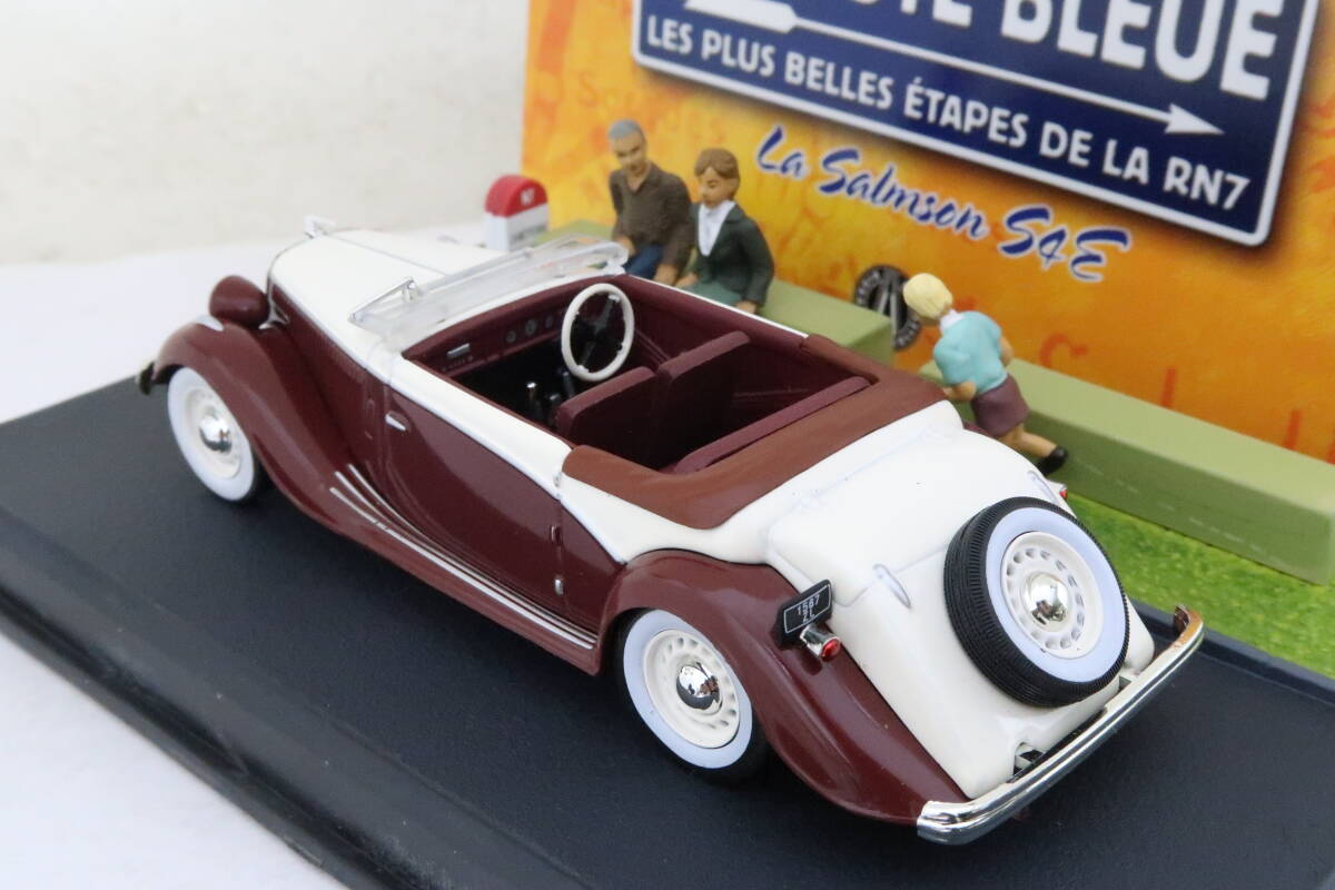 Altaya ミニジオラマ Salmson S4E サルムソン ラメール 1/43 ニレレ_画像4