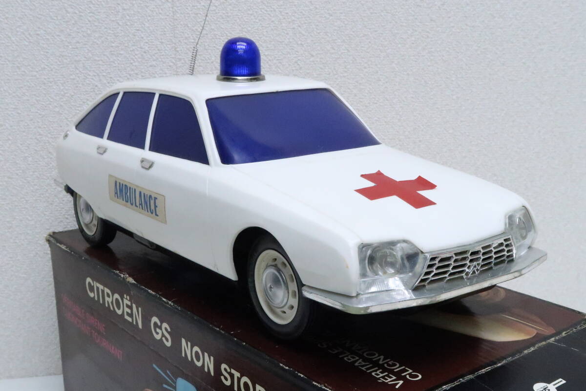 mont blanc CITROEN GS AMBULANCE シトロエン 救急 箱傷み 1/12 フランス製 ナイレ_画像3