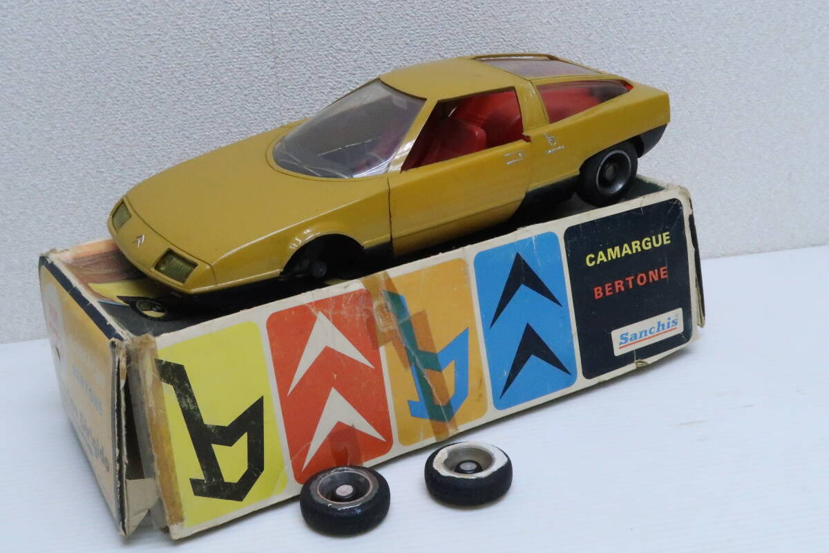 Sanchis CITROEN GS CAMARGUE BERTONE シトロエン カマルグ ベルトーネ 箱付 難有 ジャンク 約30cm スペイン製 ヨハレ_画像1