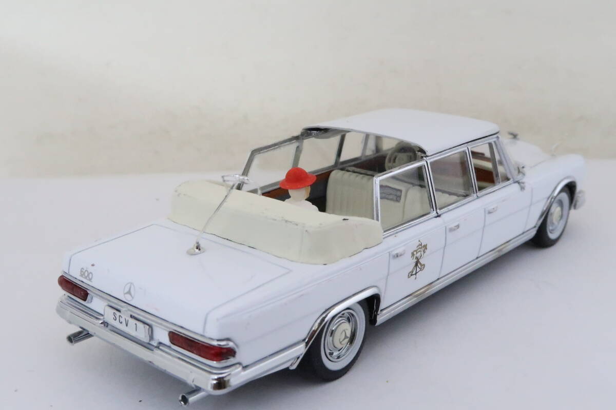 Vitesse lL081 Mercedes BENZ 600 Limousine Pope Paulo VI メルセデスベンツ 難有 箱無 1/43 イシレ_画像2