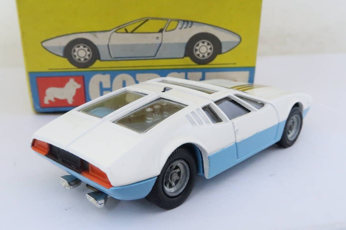 CORGI DE TOMASO MANGUSTA デトマソ マングスタ 難有 箱付 1/43 イギリス製 イシレ_画像2