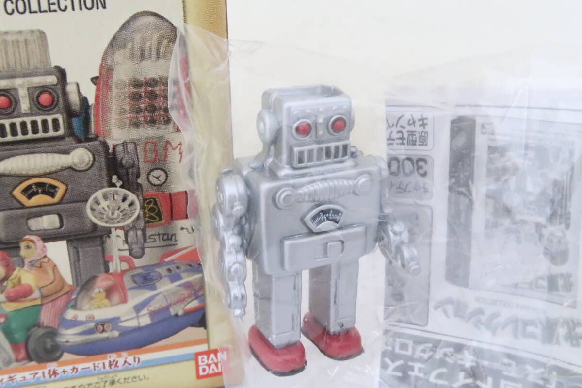 BANDAI 北原コレクション スモーキングロボット(シルバー) 第7回トイフェスティバル会場限定 箱付 約5cm サコ_画像2