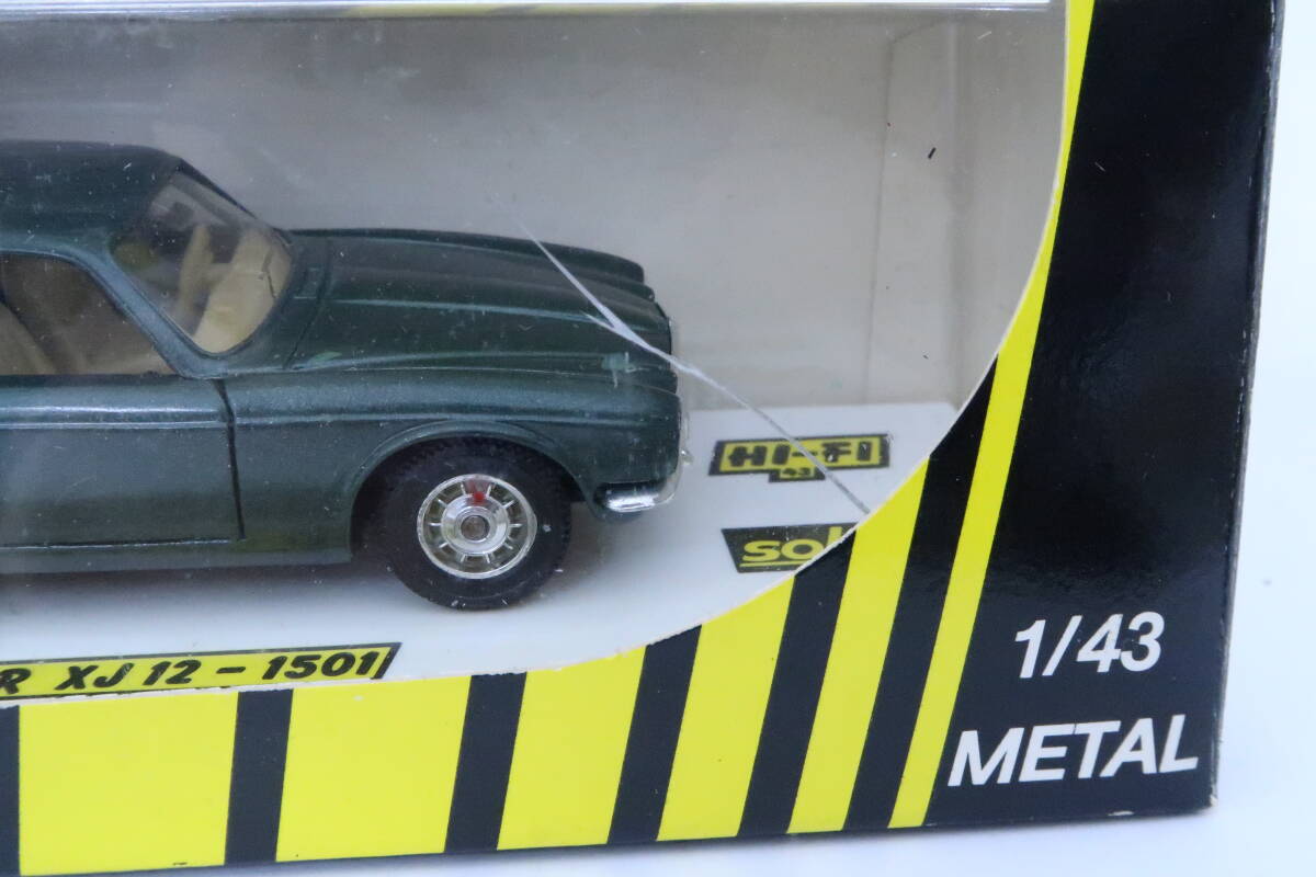 solido HI-FI JAGUAR XJ12 ジャガー 箱付 1/43 フランス製 ニレ_割れ