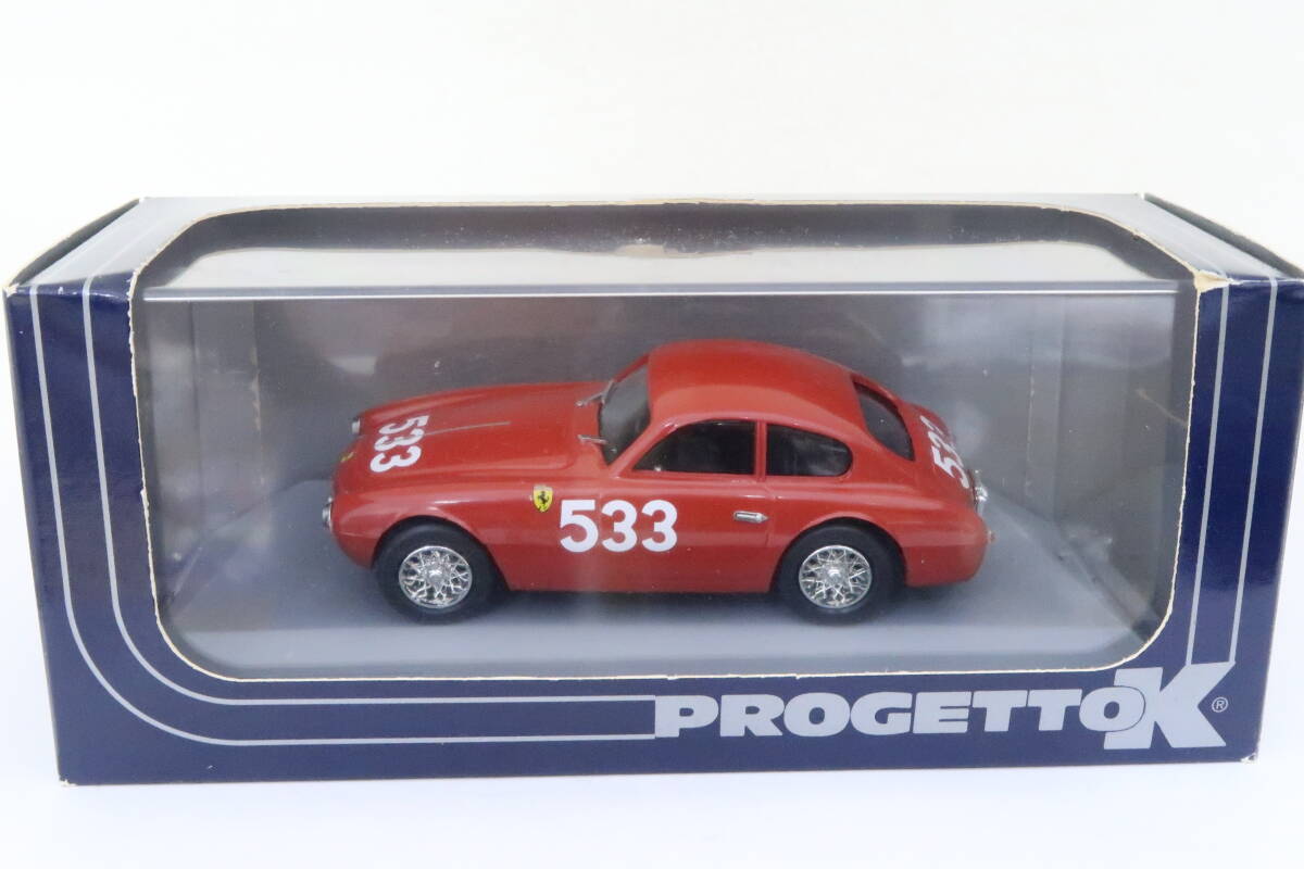 PROGETTO 039 FERRARI 166 Mille Miglia #533 フェラーリ ミッレミリア 箱付 1/43 イタリア製 イニレ_画像5