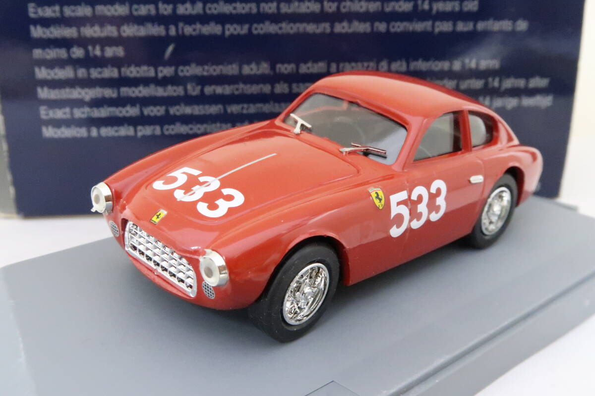 PROGETTO 039 FERRARI 166 Mille Miglia #533 フェラーリ ミッレミリア 箱付 1/43 イタリア製 イニレ_画像1