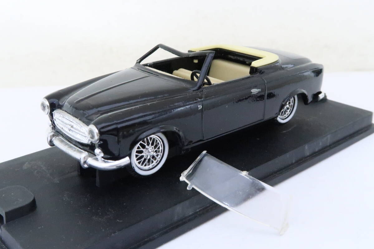 Verem PEUGEOT 403 CABRIOLET プジョー カブリオレ 難有 箱付 1/43 フランス製 イロレ_窓枠破損、窓外れてます