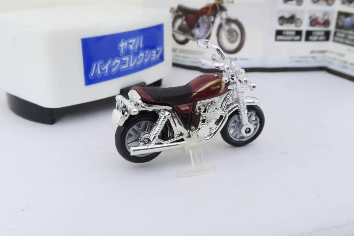 WONDA缶コーヒーおまけ YAMAHA ヤマハバイクコレクション 1978 SR400 全長約4cm イコの画像2