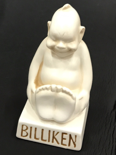 ビリケン 置物 インテリア ストラップ 鏡 ミラー おみくじ BILLIKEN 等 グッズ まとめセット_画像6