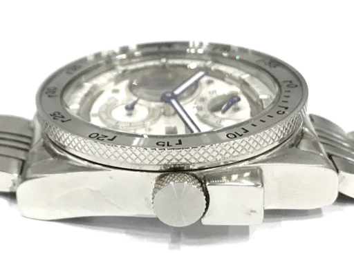 オリエントスター レトロフューチャー 自動巻 オートマチック 腕時計 DK01-C0-B 裏スケ メンズ 稼働品 QR032-330_画像3