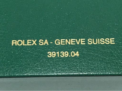 【付属品のみ】ロレックス ROLEX 腕時計用 空箱 内箱のみ メンズ レディース スポーツ ドレス グリーン 39139.04_画像7