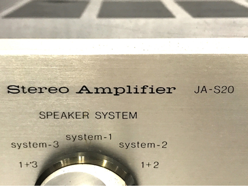 Victor ビクター JA-S20 プリメインアンプ オーディオ機器 通電確認済 ジャンク_画像9