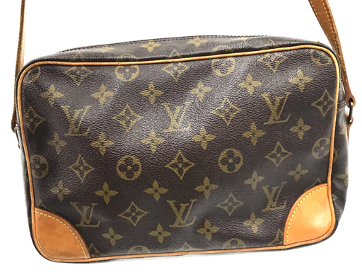 ルイヴィトン M51274 モノグラム トロカデロ27 ショルダーバッグ クロスボディ ファスナー開閉 茶系 LOUISVUITTON_画像2