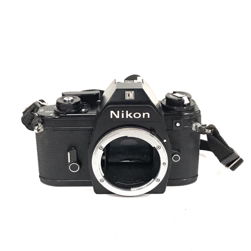 Nikon EM NIKKOR 50mm 1:1.8 含む 一眼レフ フィルムカメラ マニュアルフォーカス セット QR024-132_画像2