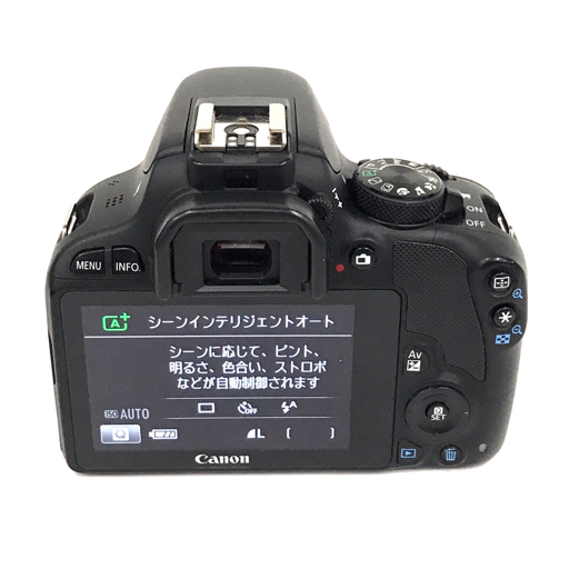 1円 CANON EOS Kiss X7 EF-S 18-55mm 1:3.5-5.6 IS 含む デジタル一眼レフ デジタルカメラ レンズ セット C201353_画像3