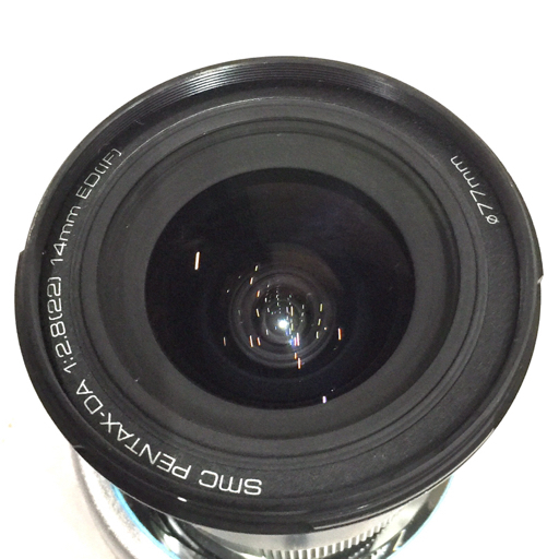 1円 SMC PENTAX-DA 1:2.8 14mm 1:2.4 35mm AL 1:2.8 35mm Macro Limited カメラレンズ 3本セット C210023-2_画像2