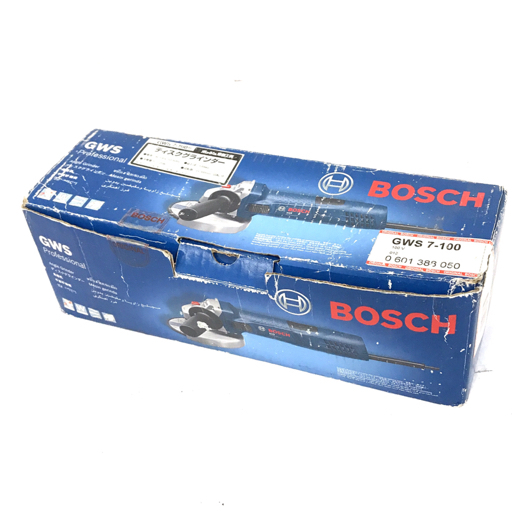 1円 BOSCH GWS7-100 ディスクグラインダ 動作確認済み ボッシュ_画像7