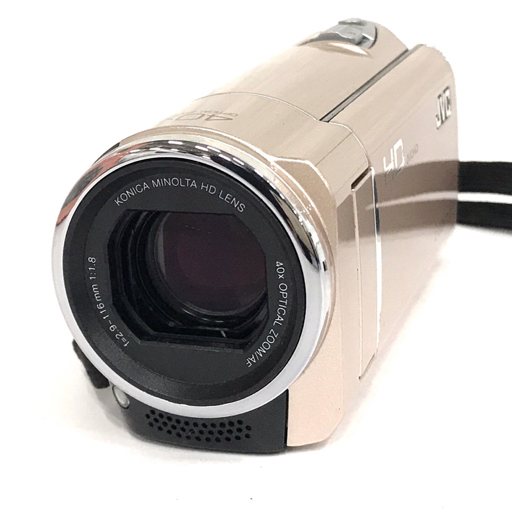 1円 JVC GZ-HM670-N HD デジタルビデオカメラ 2011年製 動作確認済_画像2