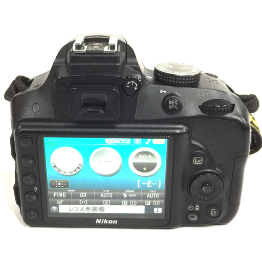 1円 Nikon D3300 AF-S DX NIKKOR 18-55mm 1:3.5-5.6G VR II 含む デジタル一眼レフ デジタルカメラ セット C171555_画像3