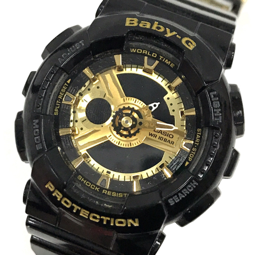 カシオ Gショック ベビーG GA-110GB / BA-110 クォーツ 腕時計 メンズ レディース 計2点 セット QR032-371_画像5
