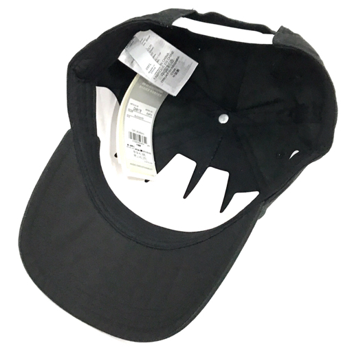 アディダス サイズフリー ロゴ キャップ ブラック グラフィック柄 メンズ 帽子 ファッション小物 タグ付 計2点 セット_画像8