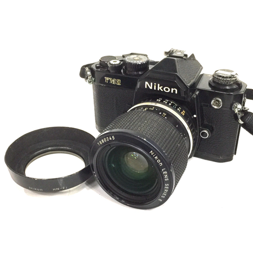 Nikon FM2 SERIES E 36-72mm F3.5 マニュアルフォーカス 一眼レフカメラ ボディ レンズの画像1