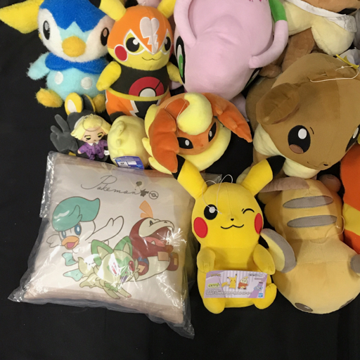 ポケモン ゲンガー マスクド・ピカチュウ 色違いセレビィ ぬいぐるみ 他 一番くじ クッション まとめセット_画像7