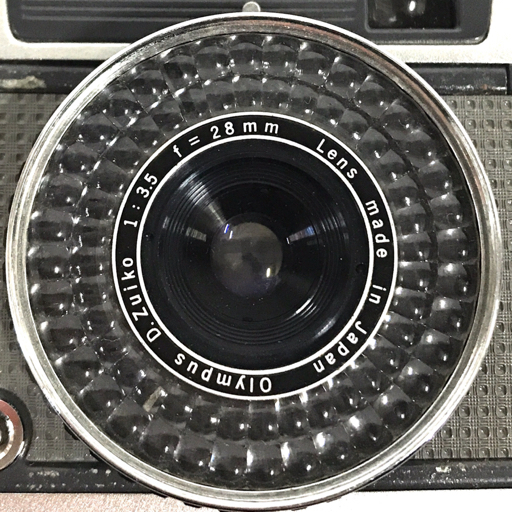 1円 OLYMPUS PEN EE-2 D.ZUIKO 1:3.5 28mm コンパクトフィルムカメラ_画像6