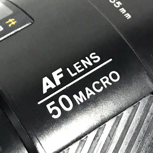 MINOLTA AF MACRO 50mm 1:2.8 カメラレンズ Aマウント オートフォーカス_画像7