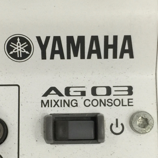 1円 YAMAHA AG03 ミキシングコンソール オーディオインターフェース 通電確認済み ヤマハ_画像7