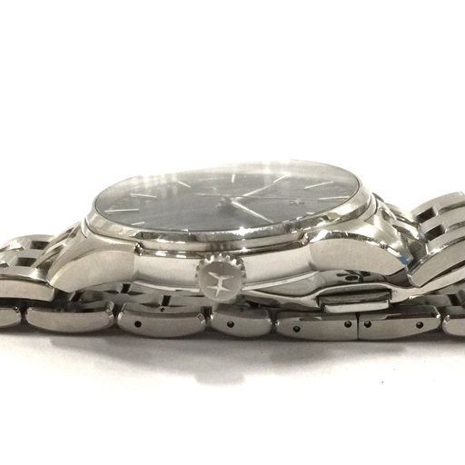 ハミルトン 腕時計 ジャズマスター ラウンド デイト シルバーカラー 金具 クォーツ メンズ 稼働 付属品有り_画像2