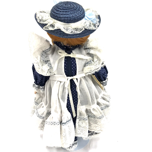 1円 Alberon Dolls アニー 93/250 フィギュリン 磁器人形 高さ約41cm 保証書付き_画像2